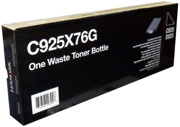 Бункер отработанного тонера Lexmark C925X76G оригинальный для Lexmark C925de/ C925dte/ X925de, 30000 стр.