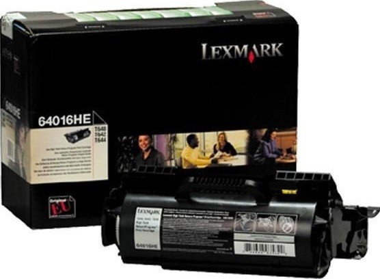 Картридж Lexmark 64016HE оригинальный для Lexmark T640/ T642/ T644, Return Program, black, увеличенный, 21000 стр.