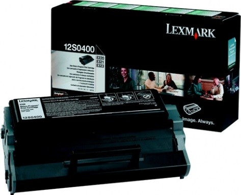 Картридж Lexmark 12S0400 оригинальный для Lexmark E220/ E321/ E323, black, 2500 стр.