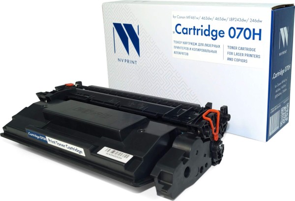 Картридж NV Print 070H (NV-070H) для Canon i-SENSYS LBP246dw/ LBP243dw/ MF461dw/ MF463dw/ MF465dw, чёрный, увеличенный, 10200 стр