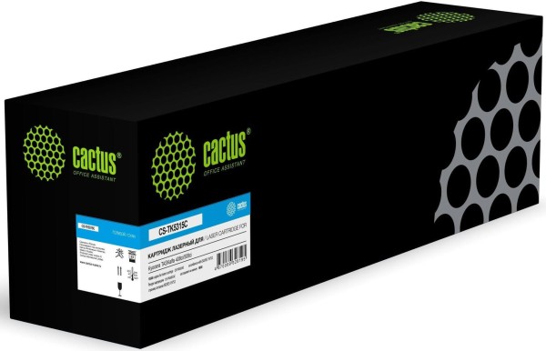 Картридж Cactus TK-5315C (CS-TK5315C) Cyan для Kyocera TASKalfa 408ci/ 508ci, голубой, 18000 стр.