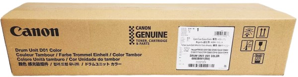 Фотобарабан Canon D01 DU (8065B001) Color оригинальный для Canon imagePRESS C65/ C700/ C750/ C800/ C850, цветной, 900000 стр.