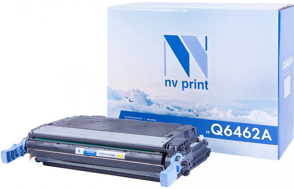 Картридж NV Print Q6462A Yellow для принтеров HP LJ Color 4730/ 4730x/ 4730xm/ 4730xs/ CM4730 (12000k)