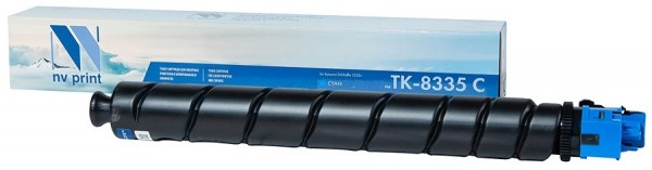 Тонер-Картридж NV Print TK-8335C Cyan для принтеров Kyocera Taskalfa-3252ci, 15000 страниц