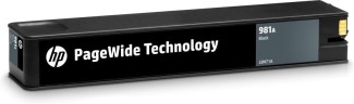 Картридж HP J3M71A (№981A) оригинальный для HP PageWide Enterprise Color 556dn/ 556xh/ 586dn/ 586f/ 586z, чёрный, 6000 стр.
