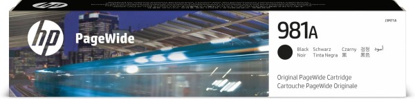 Картридж HP J3M71A (№981A) оригинальный для HP PageWide Enterprise Color 556dn/ 556xh/ 586dn/ 586f/ 586z, чёрный, 6000 стр.