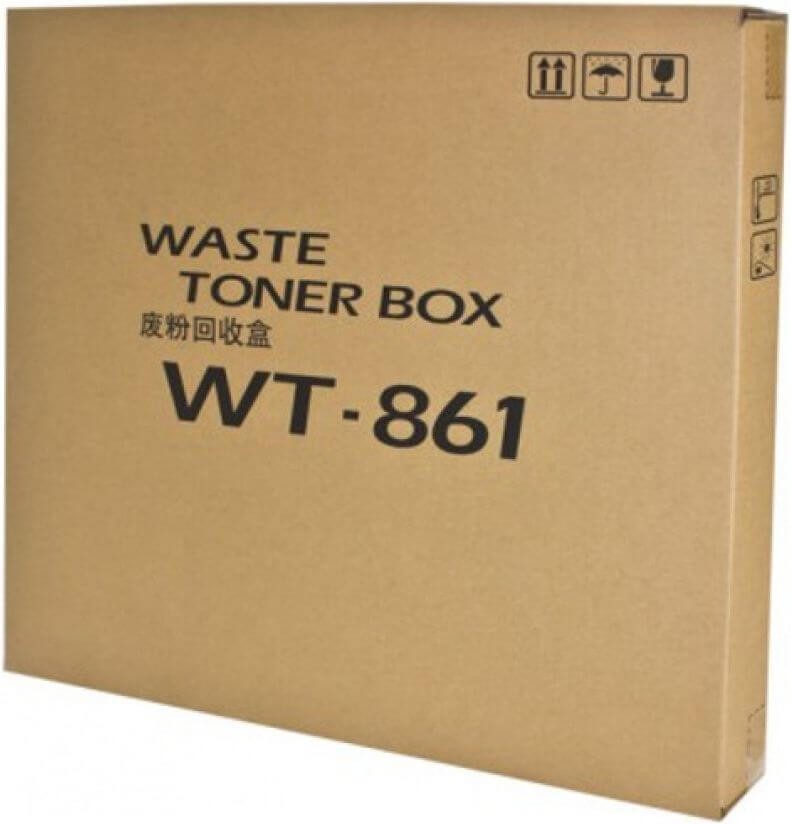 WT-861 (1902K90UN0) Бункер отработанного тонера Kyocera оригинальный для принтера Kyocera TASKalfa 6500i / 6501i / 8000i / 8001i / 6550ci / 6551ci / 7550ci / 7551ci