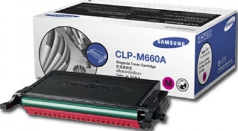 Картридж Samsung CLP-M660A (ST920A) оригинальный для принтера Samsung CLP-610/ CLP-660, CLX-6200/ CLX-6210/ CLX-6240, пурпурный, (2000 стр.)