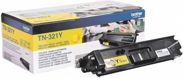 Картридж Brother TN-321Y (TN321Y) оригинальный для Brother HLL8250CDN/ MFCL8650CDW yellow (1 500 стр.)