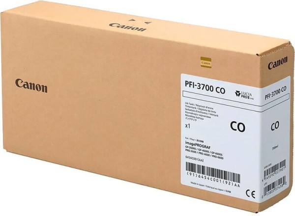 Картридж Canon PFI-3700CO 6454C001 (Chroma Optimizer) оригинальный для Canon ImagePrograf PRO-2600/ PRO-4600/ PRO-6600/ GP-2600S/ GP-4600S/ GP-6600S, оптимизатор глянца, 700мл 