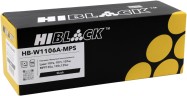 Картридж Hi-Black (HB-W1106A-MPS) (с чипом) для HP Laser 107a/ 107r/ MFP135a/ 135r/ 135w/ 137, увеличенный, 9K
