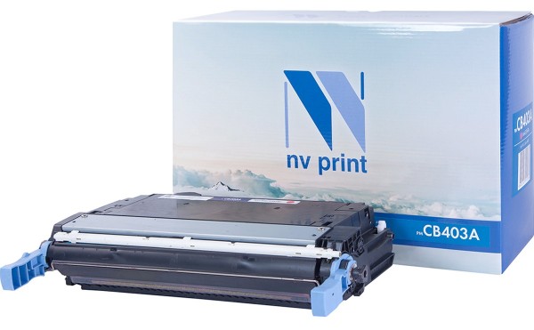 Картридж NV Print CB403A Magenta для принтеров HP LJ Color 4005 (7500k)