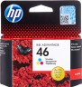 Картридж оригинальный HP 46 (CZ638AE) для DJ2520/2020, цветной 