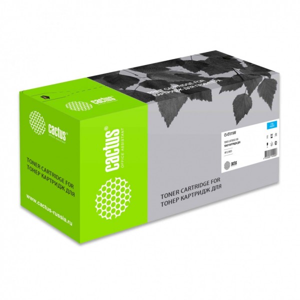 Картридж лазерный Cactus CS-CF311AV для принтеров HP CLJ Ent M855 голубой 31500 страниц