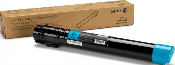 Картридж Xerox 106R01443 оригинальный для Xerox Phaser 7500, cyan, увеличенный, 17800 страниц