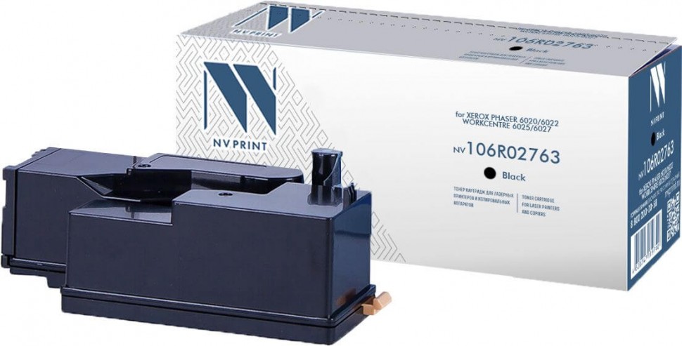 Картридж NVP совместимый Xerox 106R02763 Black для WorkCentre 6025BI/6027NI (2000k)