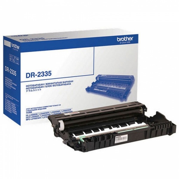 Фотобарабан Brother DR-2335 (DR2335) оригинальный для Brother HL-2300/ 2340/ 2360/ 2365, DCP-L2500/ 2520/ 2540/ 2560, MFC-L2700/ 2720/ 2740 black (12 000 стр.)