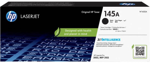 Картридж HP W1450A (145A) оригинальный для принтера HP LaserJet Pro 3003/ MFP 3103, чёрный, 1700стр.