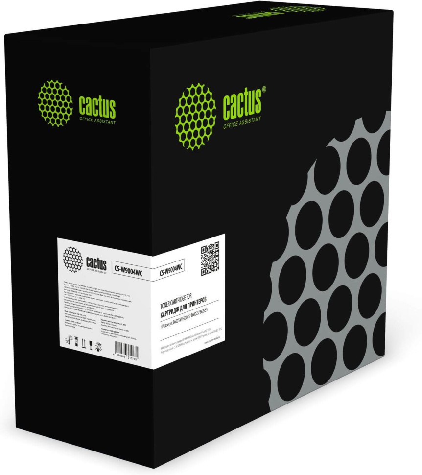 Картридж Cactus W9004WC (CS-W9004WC) для HP LaserJet Managed E60055/ E60065/ E60075/ E62555/ E62565/ E62575, 50000 стр.