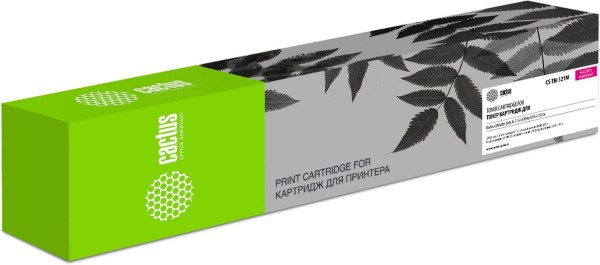 Картридж Cactus TN-321M (CS-TN-321M) Magenta для Konica Minolta bizhub C224/ C224e/ C284/ C284e/ C364/ C364e, пурпурный, 25000 стр.
