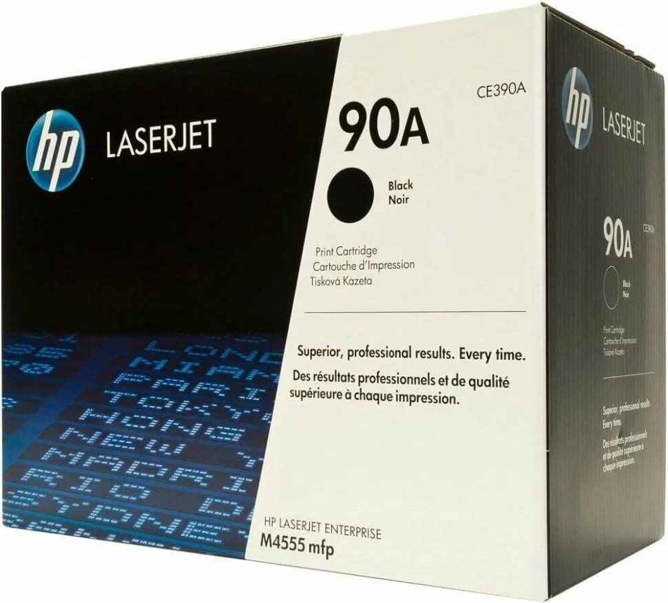 Картридж HP CE390A (90A) оригинальный для принтера HP LaserJet Enterprise M4555mfp/ Enterprise 600 Printer M601/ M601dn/ M601n/ M602/ M602dn/ M602n/ M602x/ M603/ M603dn/ M603n/ M603xh black, 10000 страниц