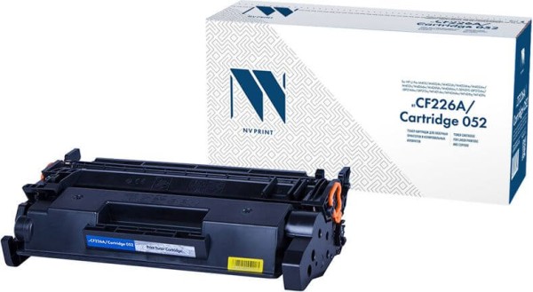 Картридж NV Print совместимый NV- CF226A/ NV-052 для HP LaserJet Pro M402/ M402dn/ M402dn/ M402dne/ M402dw/ M402n/ M426dw/ M426fdn/ M426fdw/ i-SENSYS LBP212dw/ LBP214dw/ LBP215x/ MF421dw/ MF426dw/ MF428x/ MF429x, 3100 страниц