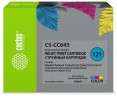 Картридж Cactus №121 (CS-CC643) Color для HP DJ D1663/ D2563/ D2663/ D5563/ F2423/ F2483, цветной, 9мл