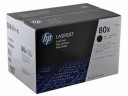 Картридж HP CF280XF / CF280XD (80X) оригинальный для принтера HP LaserJet Pro 400 M401a/ M401d/ M401n/ M401dn/ M401dne/ M401dw/ 400 MFP M425dn/ M425dw, чёрный, двойная упаковка 2*6900 страниц