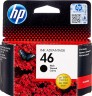 Картридж оригинальный HP 46 (CZ637AE) для DJ2520/2020, черный 