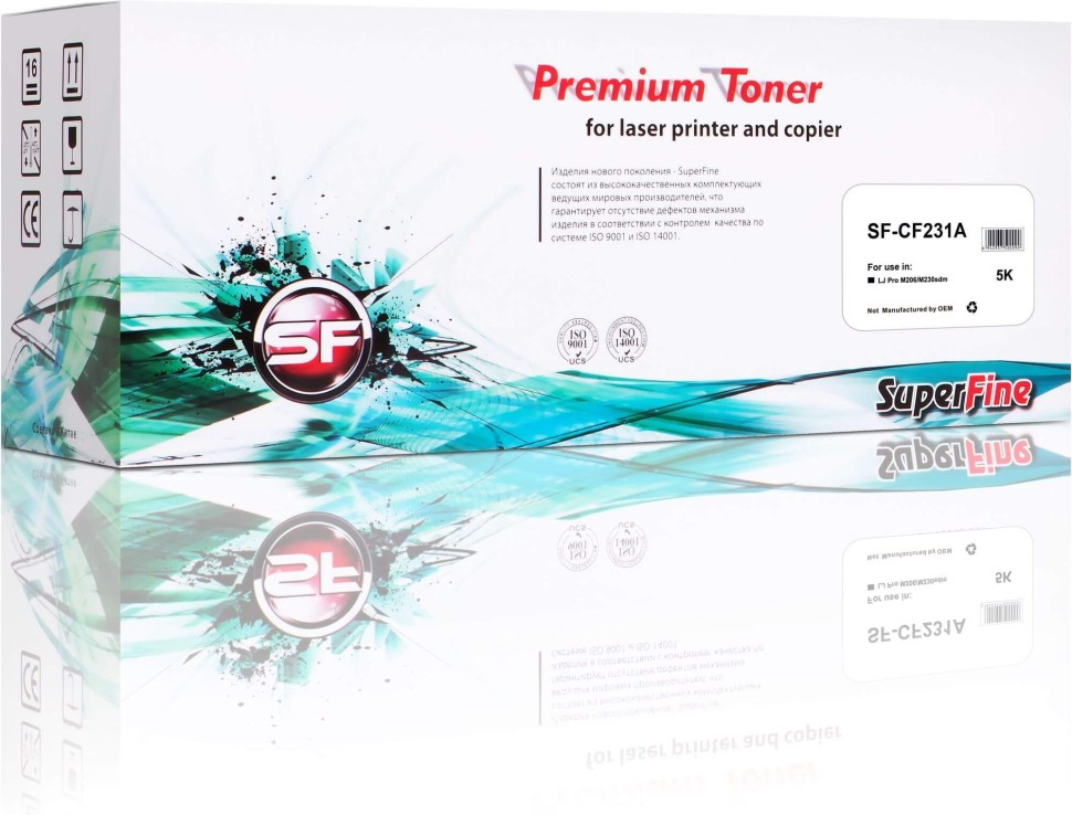 Картридж Superfine CF231A (SF-CF231A) для HP LaserJet M206/ M306, чёрный, 5000 стр.