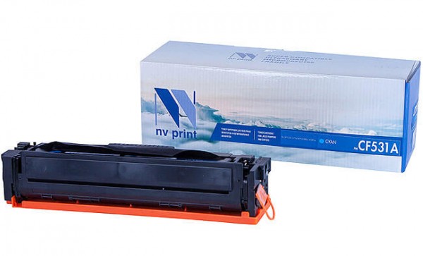 Картридж NVP совместимый NV-CF531A Cyan для Color LaserJet Pro MFP M180n/M181fw (900k)