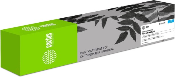Картридж Cactus TN-321C (CS-TN-321C) Cyan для Konica Minolta bizhub C224/ C224e/ C284/ C284e/ C364/ C364e, голубой, 25000 стр.