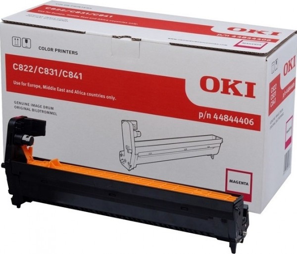Фотобарабан OKI (44844406) оригинальный для принтера OKI C831/ C841/ C822, пурпурный, 30000 стр.