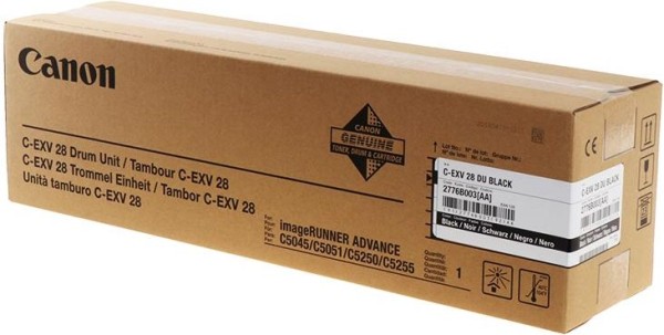 Фотобарабан оригинальный Canon C-EXV28D BK 2776B003 для принтера Canon iR ADV C5250/ C5250i/ C5255/ C5255i, черный (171 000 стр.)