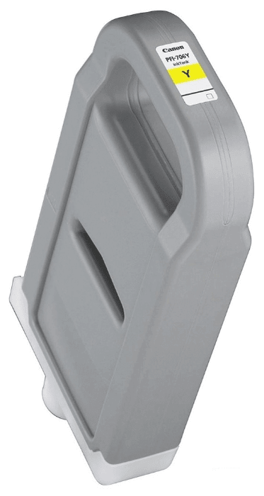 Картридж оригинальный Canon PFI-706Y 6684B001 для принтера Canon iPF8300/ iPF8300S/ iPF8400/ iPF9400/ iPF9400S, желтый, 700 мл