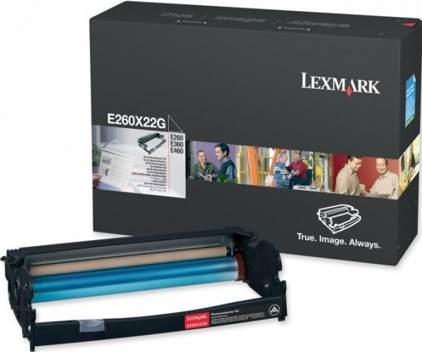 Фотобарабан Lexmark E260X22G оригинальный для Lexmark E260/ E360/ E460/ E462/ X363/ X364/ X463/ X464/ X466, black, 30000 стр.