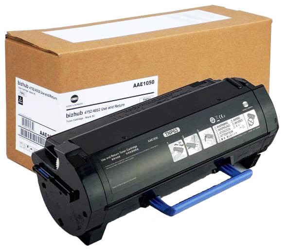 Картридж Konica-Minolta TNP-63 (AAE1050) оригинальный для принтера Konica-Minolta bizhub 4052/ 4752, черный, 25000 стр.