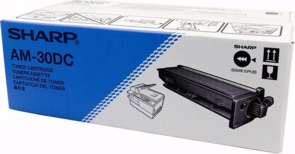 Картридж Sharp (AM-30DC/AM30DC) оригинальный для Sharp AM-128F/ AM-128S/ AM-300/ AM-400/ AR-M236, чёрный, 3000 стр.