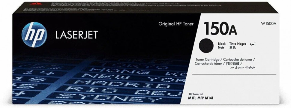 Картридж HP W1500A (150A) оригинальный для принтера HP LaserJet M111/ M141, 975 стр.