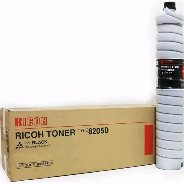 Картридж Ricoh Type 8205D (885344) оригинальный для Ricoh Ricoh Aficio 850/ 1050/ 1085/ 1105/ 2090/ 2105, чёрный, 55000 стр.