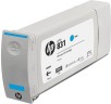 Картридж HP №831C (CZ695A) оригинальный для принтера HP Latex 110/ 310/ 315/ 330/ 335/ 360/ 365/ 370/ 375/ 560/ 570, голубой, 775мл