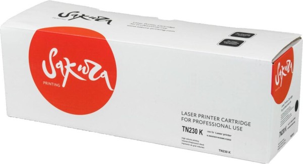 Картридж Sakura TN-230BK для Brother 9320CW/ MFC-9120CN/ 3070CW/ HL-3040CN/ DCP-9010CN, чёрный, 2200k