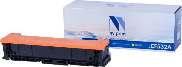 Картридж NVP совместимый NV-CF532A Yellow для Color LaserJet Pro MFP M180n/ M181fw (900k)