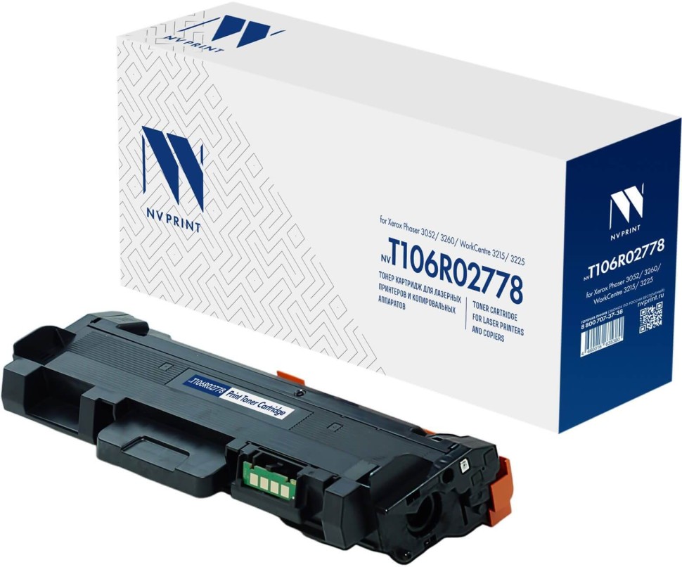Картридж NV Print 106R02778 (NV-T106R02778) для Xerox Phaser 3052/ 3260/ WorkCentre 3215/ 3225, 3000 стр.