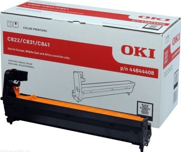 Фотобарабан OKI (44844408) оригинальный для принтера OKI C831/ C841/ C822, черный, 30000 стр.