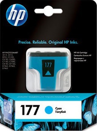 Картридж HP PS 3213/3313/8253 (C8771HE) голубой №177