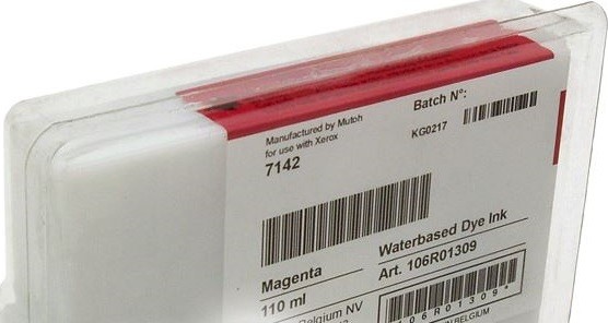 Картридж Xerox 106R01309 Dye оригинальный для Xerox 7142, magenta, (110 мл)