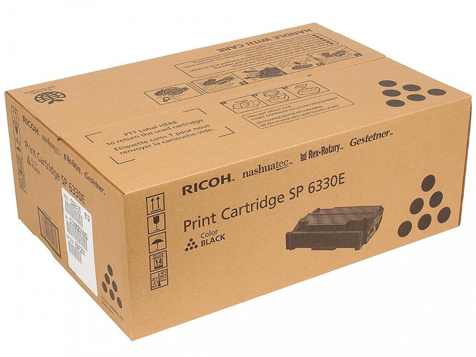 Картридж Ricoh SP 6330E (821231) оригинальный для Ricoh Aficio SP 6330N, чёрный, 20000 стр.