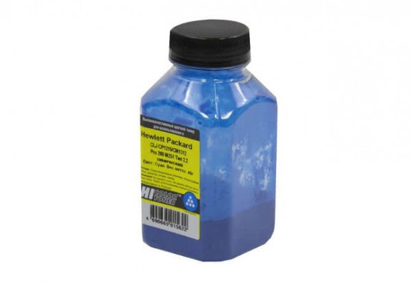 Тонер Hi-Black для HP CLJ CP1215/ CM1312/ Pro 200 M251, Химический, Тип 2.2, Cyan, 45 г, банка