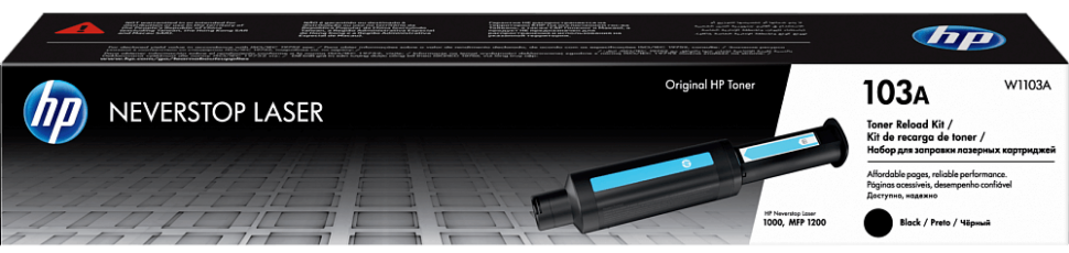 HP W1103A (103A) оригинальный картридж для HP Neverstop Laser 1000a/ 1000w/ 1200a/ 1200w, 2500 стр.